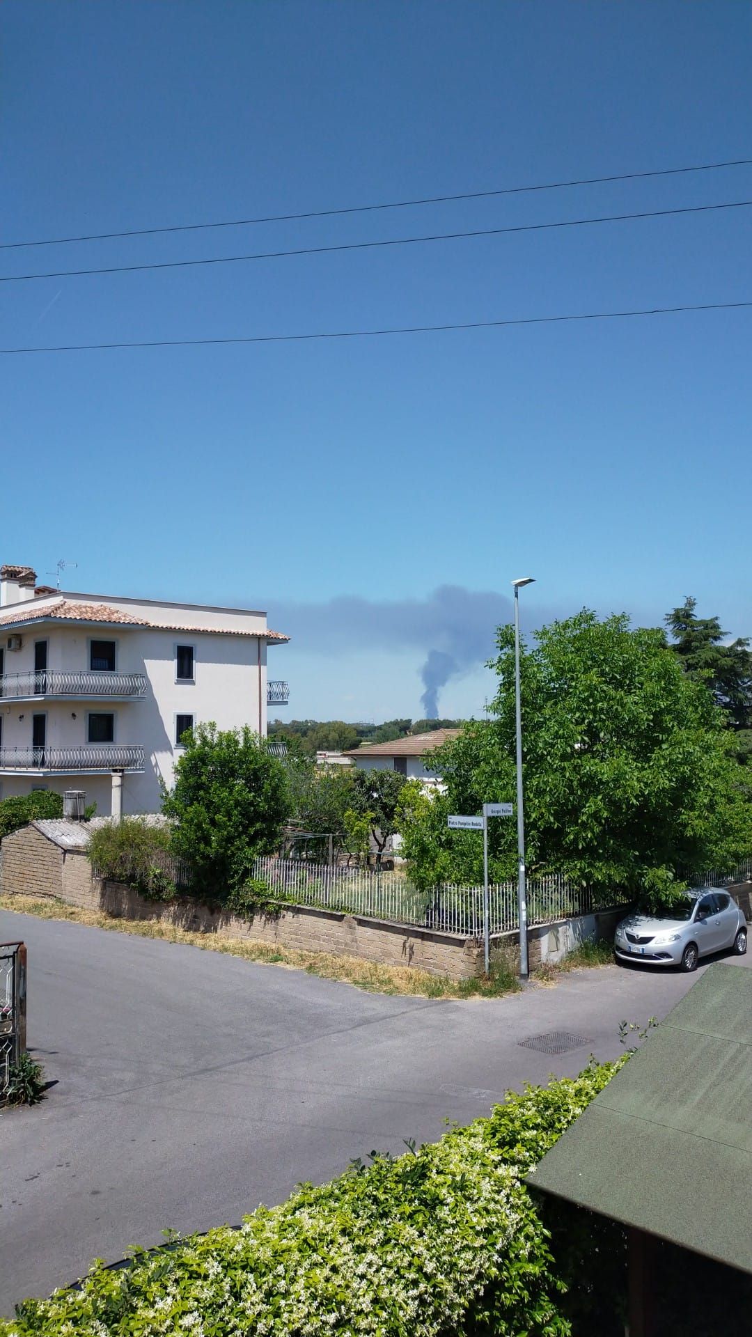 Incendio Monterotondo