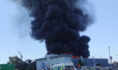 Incendio a monterotondo