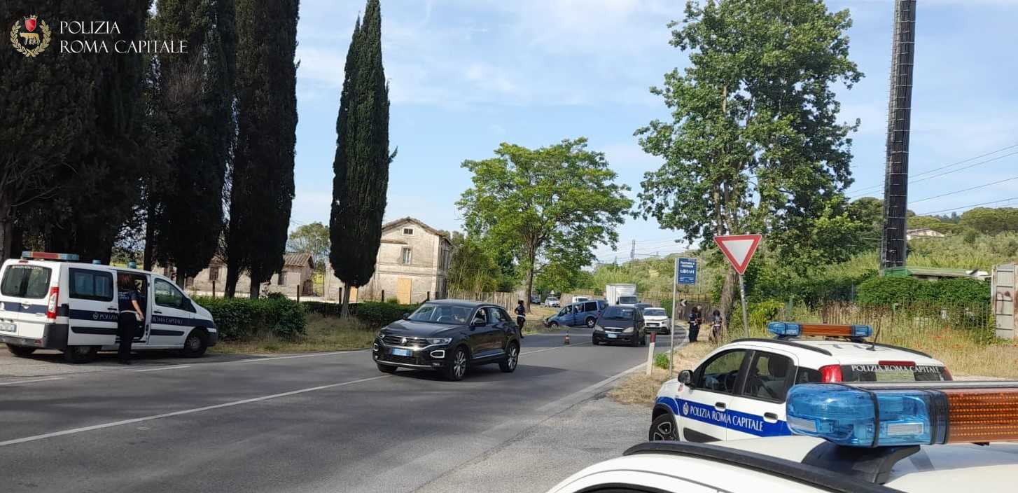 incidente via salaria roma anziano deceduto