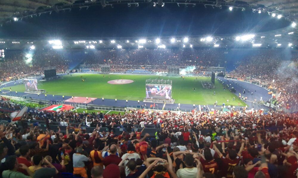 derby Lazio Roma all'Olimpico