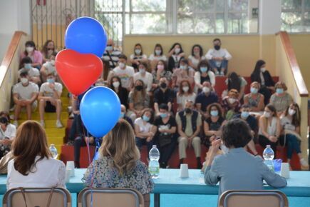 Il laboratorio di musica inaugurato a Pomezia nella scuola Orazio