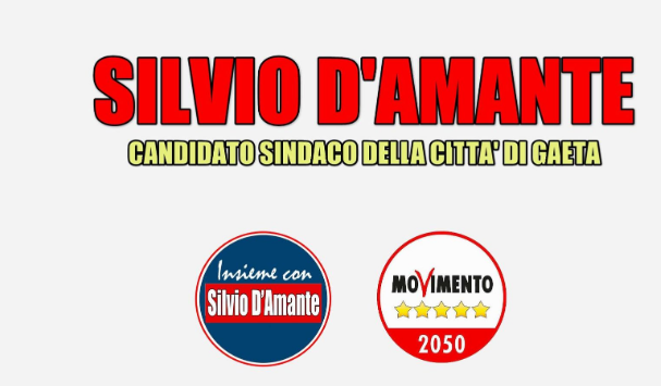 Silvio D'Amante candidato sindaco a Gaeta 2022