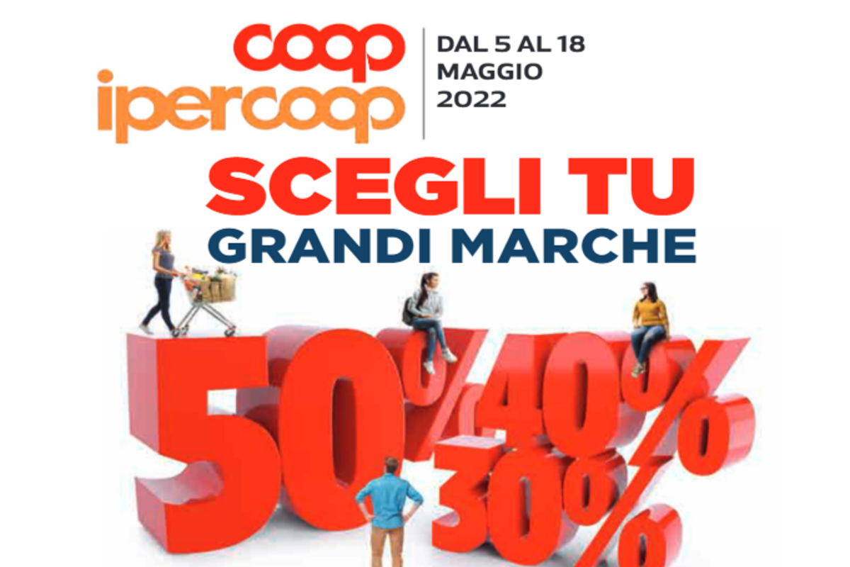 Copertina volantino scegli tu coop maggio 2022