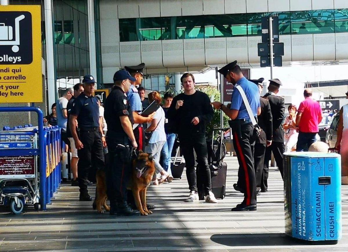 furti e autisti abusivi all'aeroporto di Fiumicino