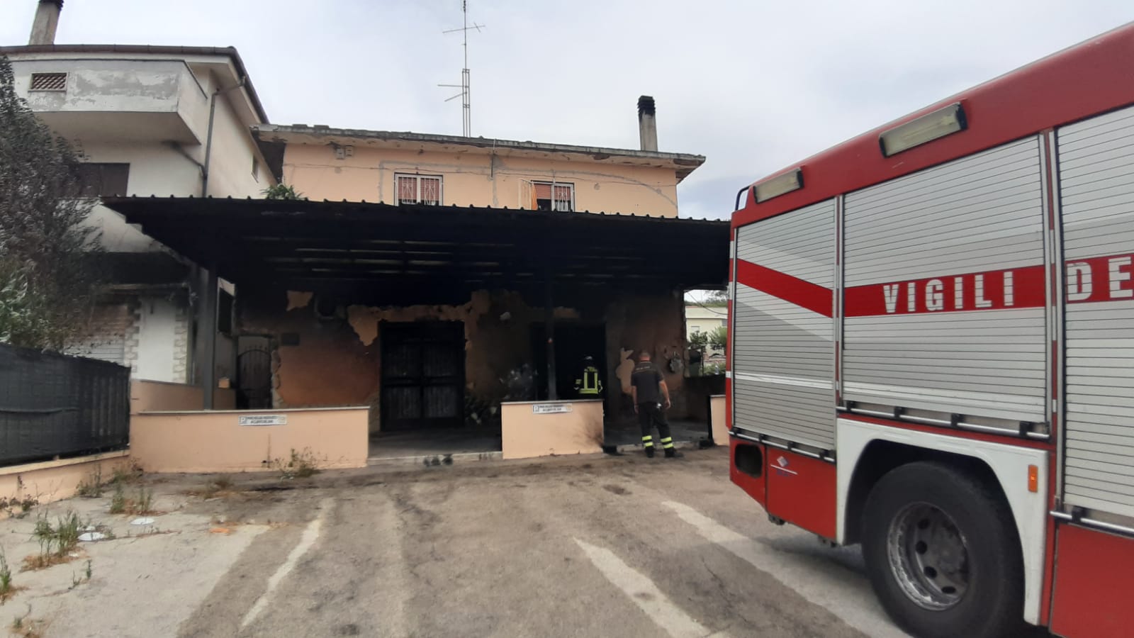 incendio milliunm bar Ardea