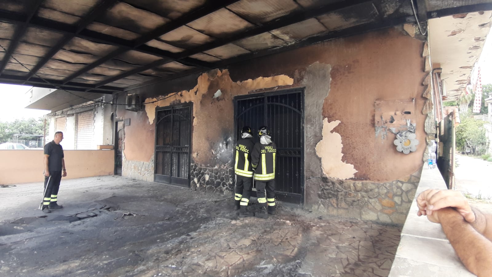 incendio milliunm bar Ardea