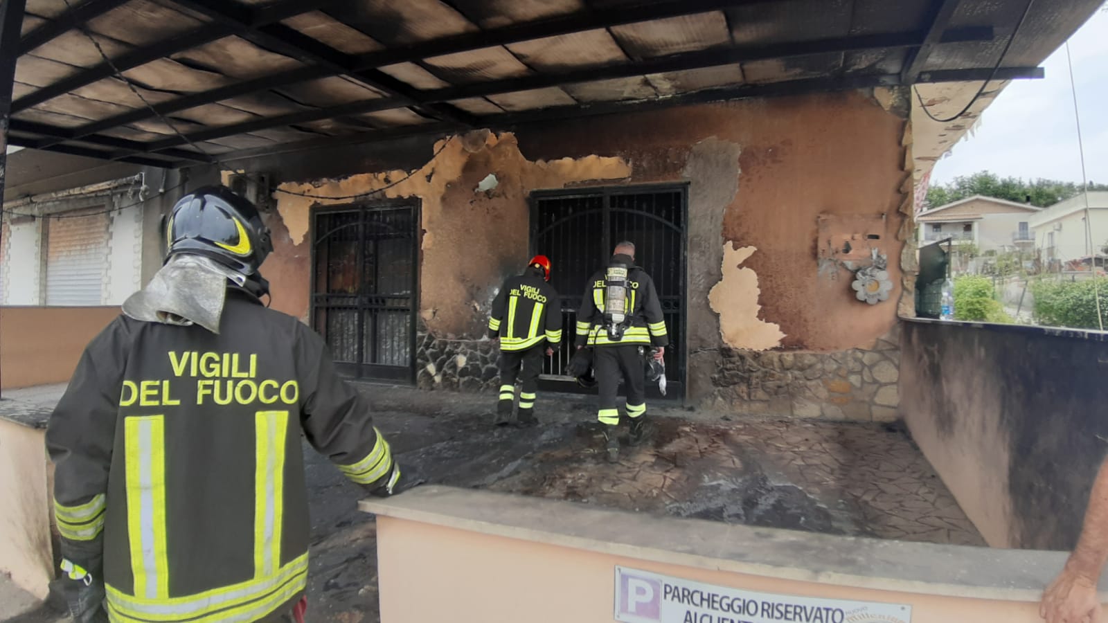 incendio milliunm bar Ardea