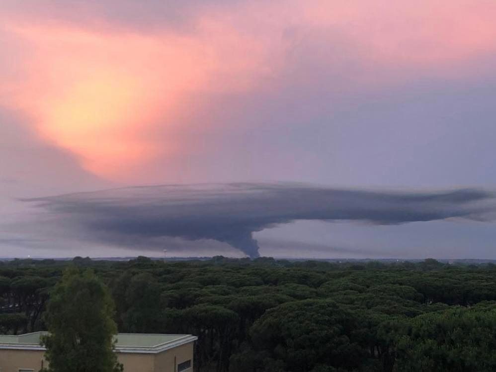 Incendio Malagrotta