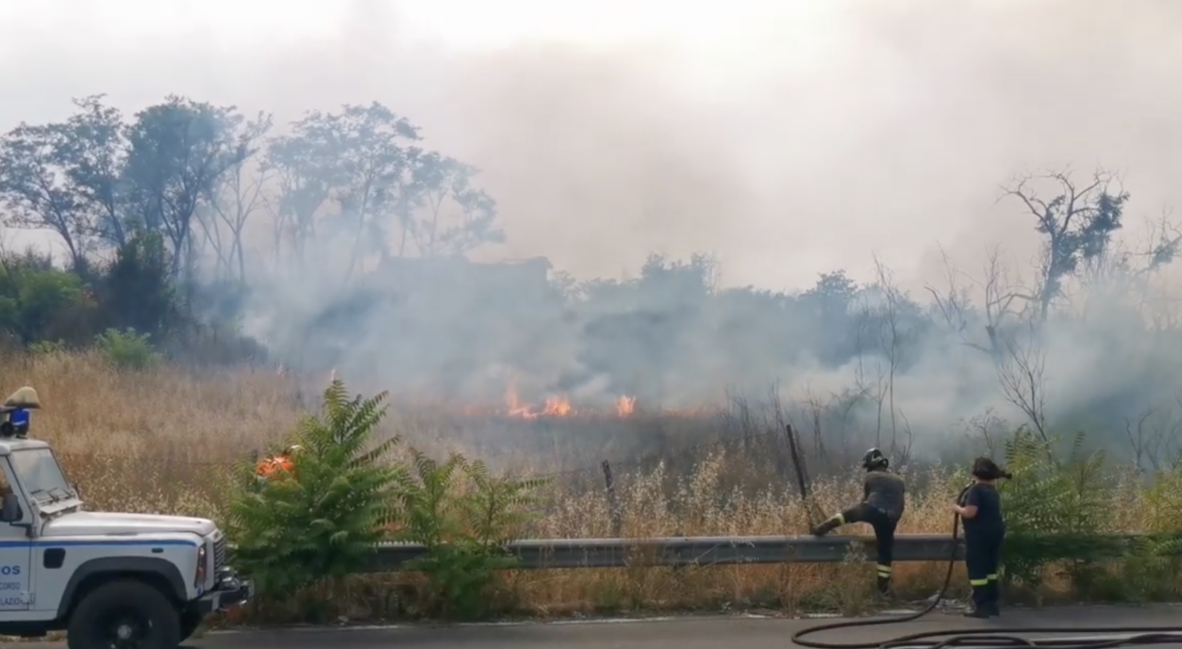 Incendio Viadotto