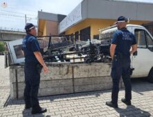 Roma intercettato carico rifiuti