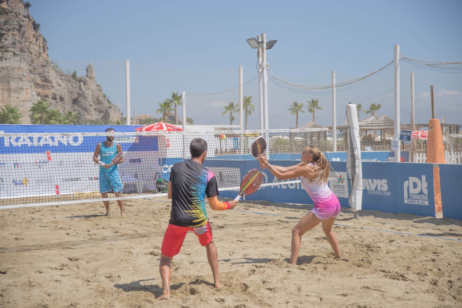 beach tennis ostia