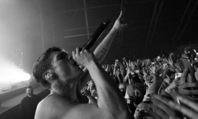 Blanco durante un concerto