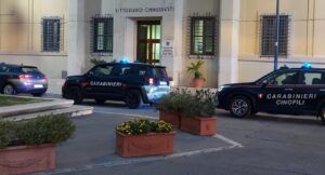 I Carabinieri durante l'operazione di stamattina tra Roma e Latina