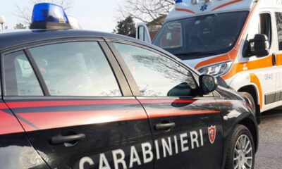 Carabinieri e ambulanza per incidente a Gallicano nel Lazio