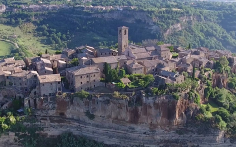 Civita di Bagnoregio in provincia di Viterbo