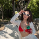 Giulia De Lellis in vacanza prima di essere positiva al COVID