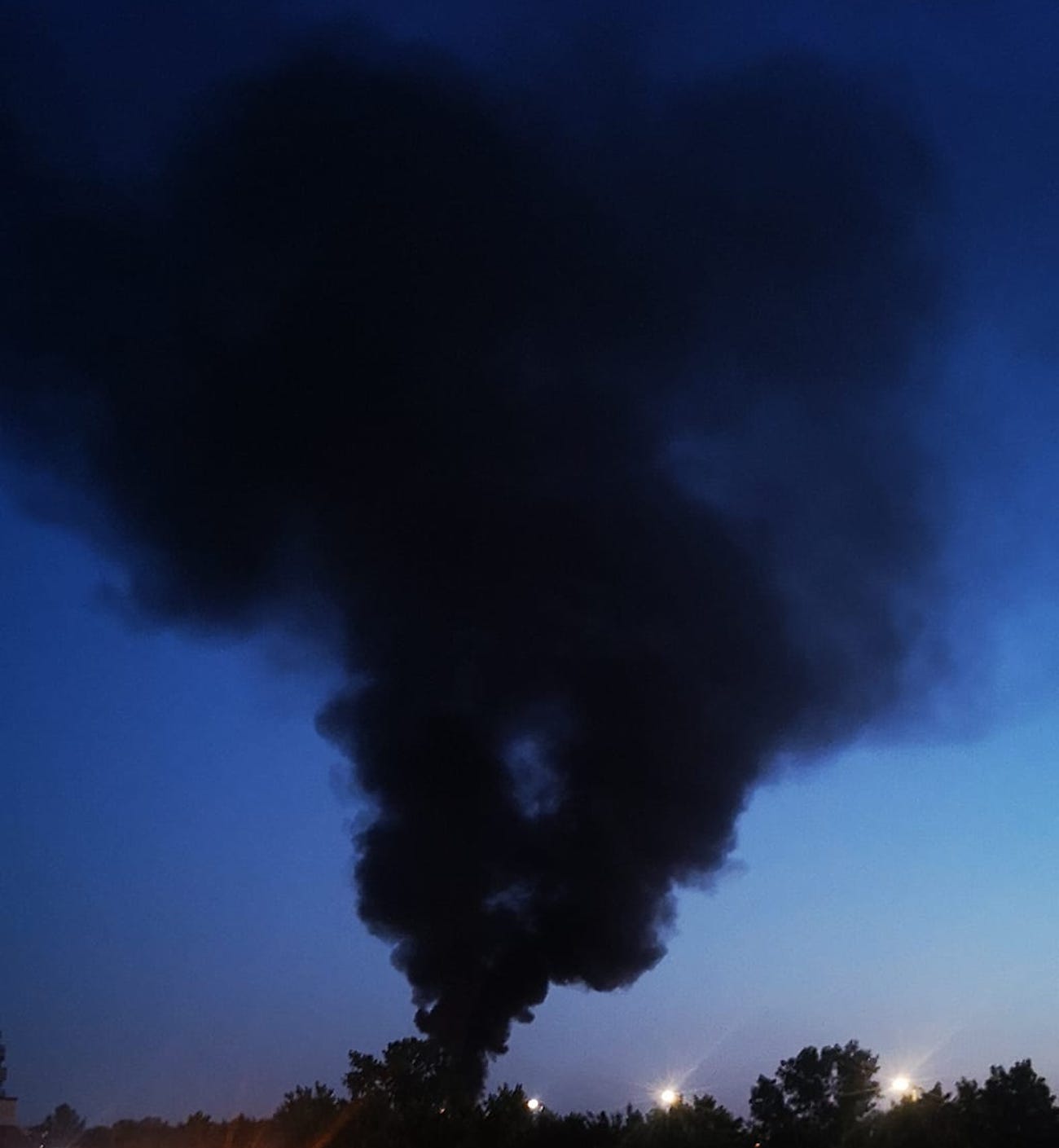 Incendio Guidonia