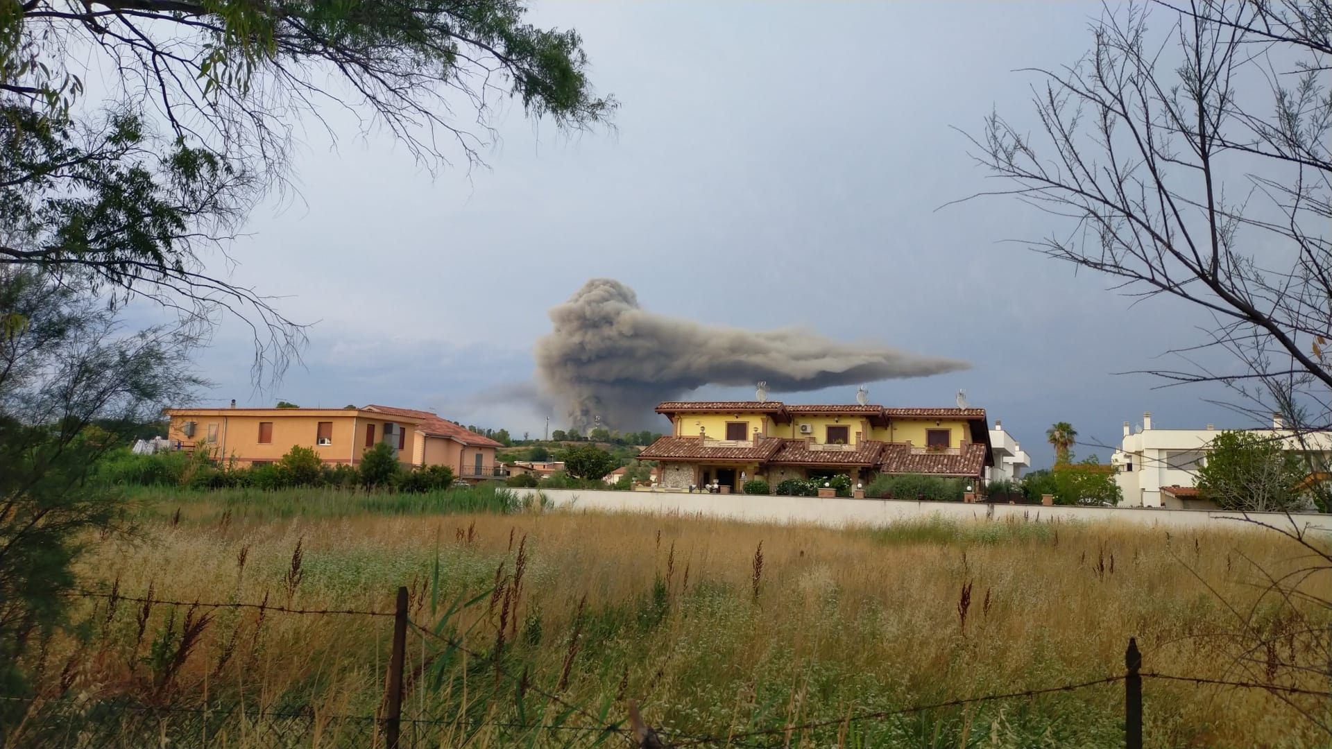 incendio malagrotta