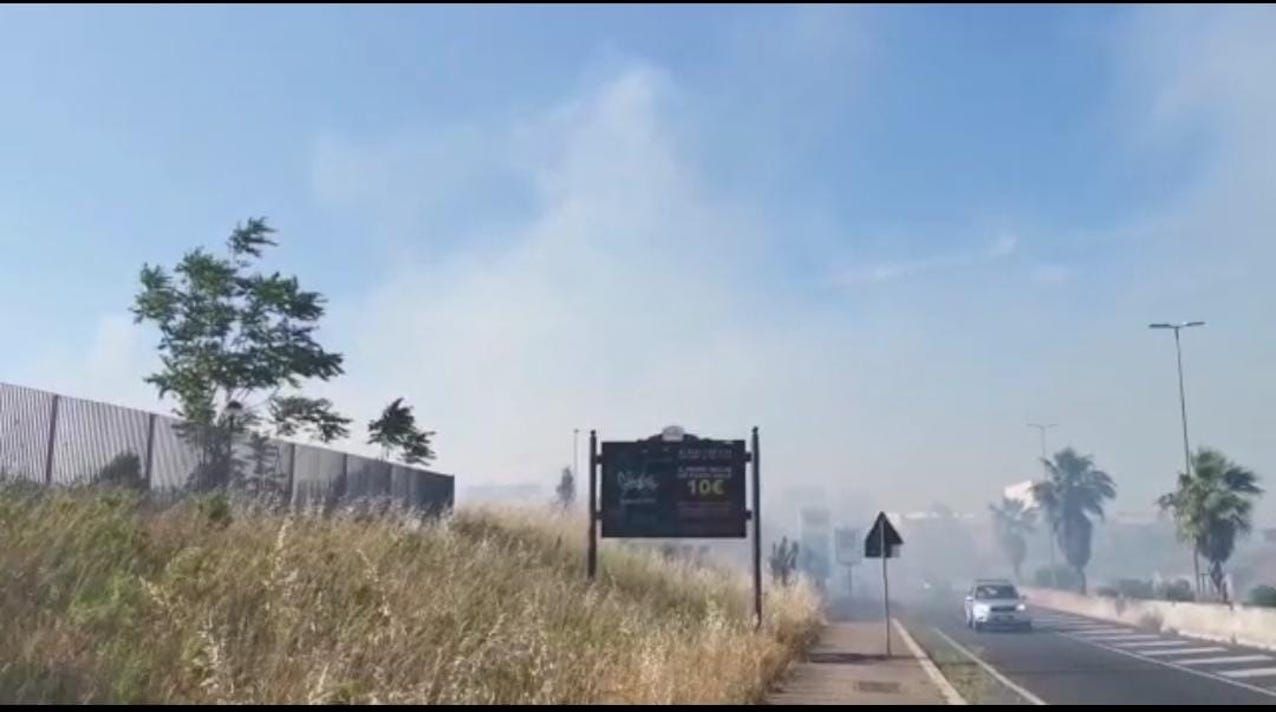 Incendio a Porte di Roma