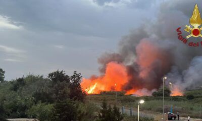 Incendi a Roma ieri e oggi
