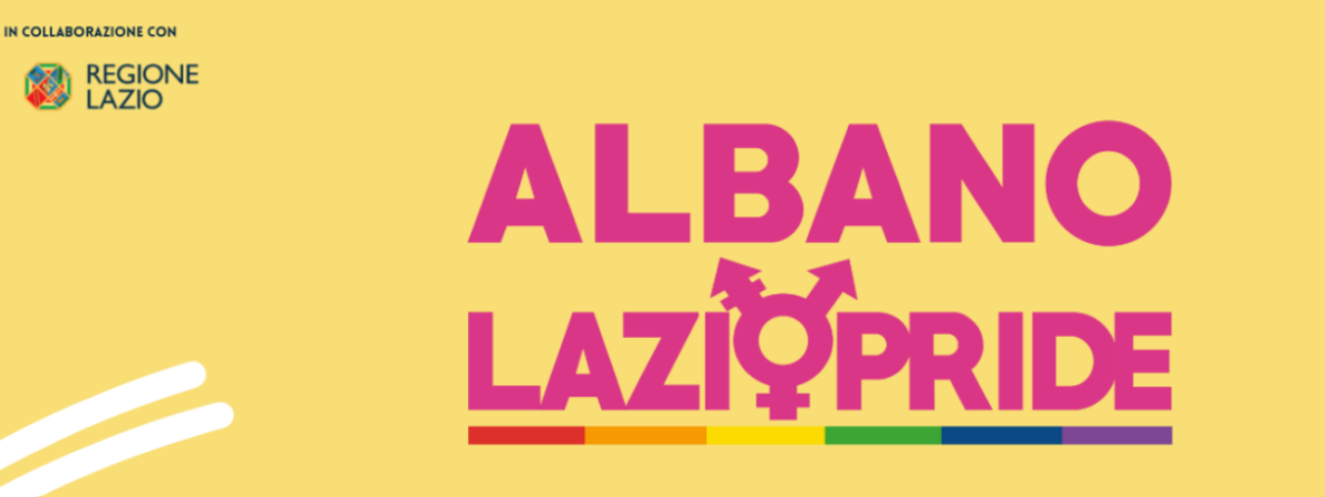 Lazio Pride e la locandina di Albano