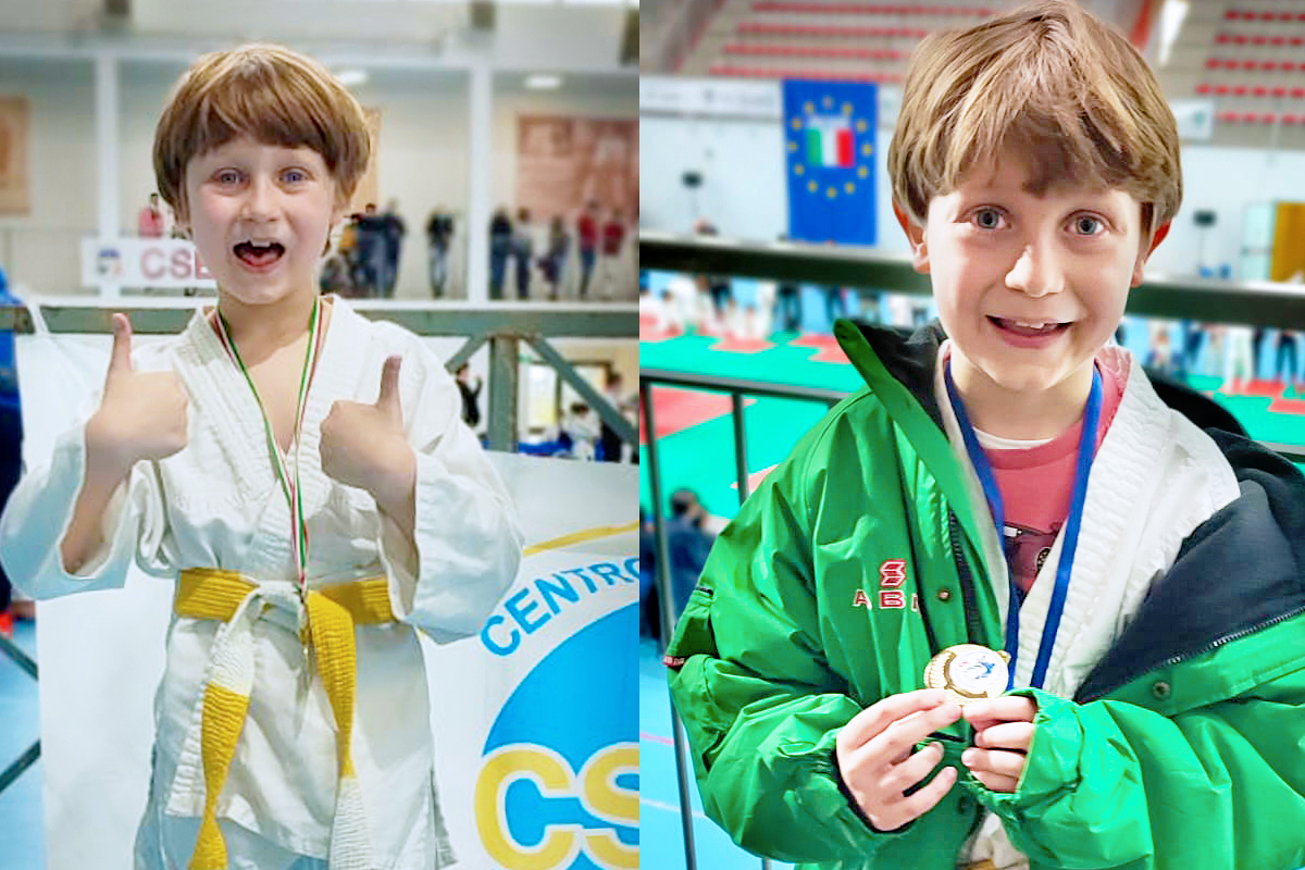 Leonardo affetto da autismo vince la prima medaglia grazie al Judo