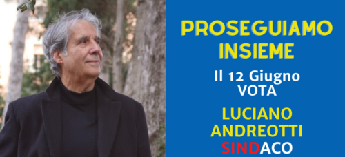 Luciano Andreotti candidato Sindaco