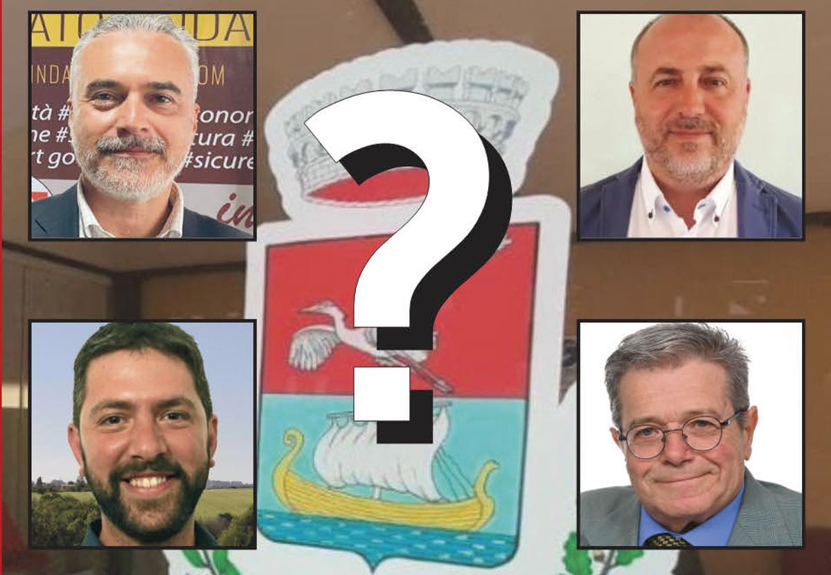 I quattro candidati Sindaco alle comunali di Ardea 2022