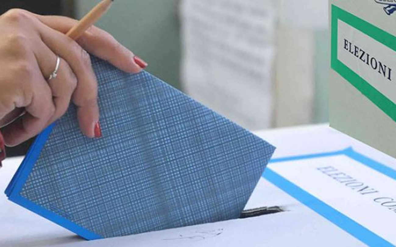 Scheda elettorale per i risultati elezioni amministrative lazio 2022