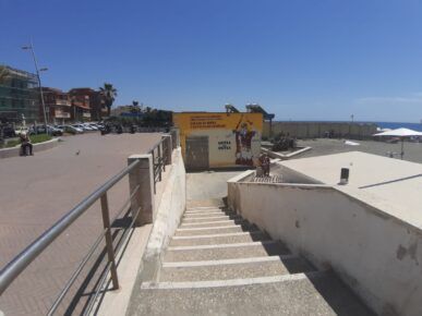 Spiaggia Ostia non accessibile a chi ha difficoltà motorie