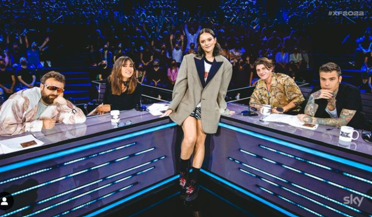 I giudici e la presentatrice di X Factor 2022