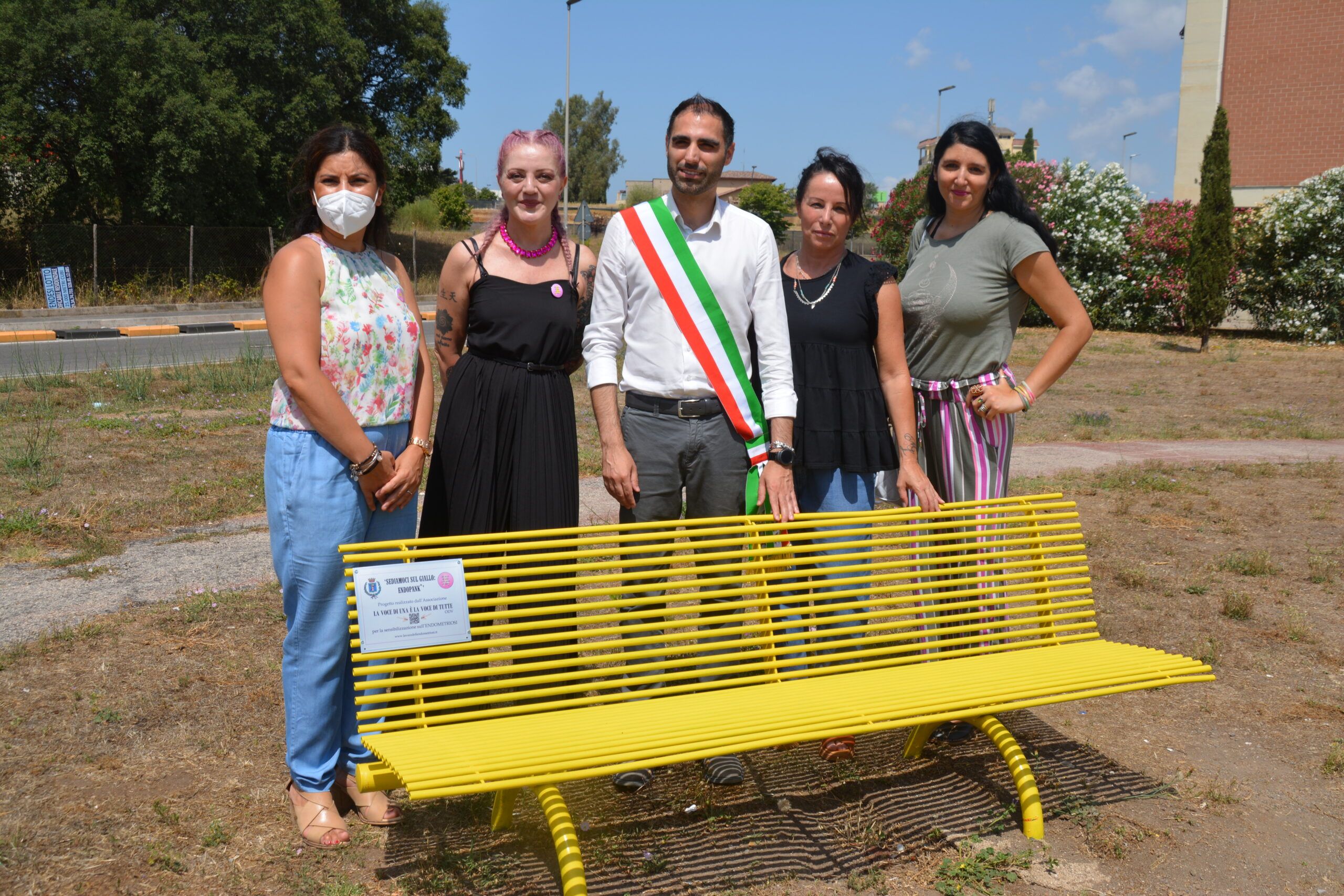 Presente anche il sindaco di Pomezia all'inaugurazione di Endopank