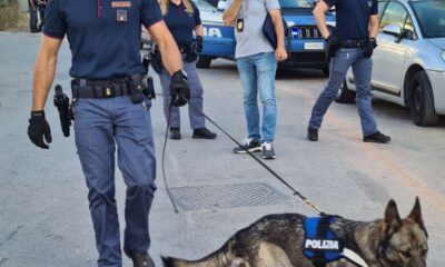 Anzio, controlli della Polizia nelle palazzine di Corso Italia