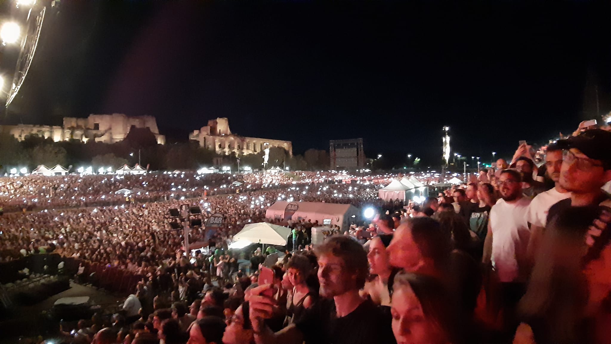 concerto Maneskin al circo massimo a Roma