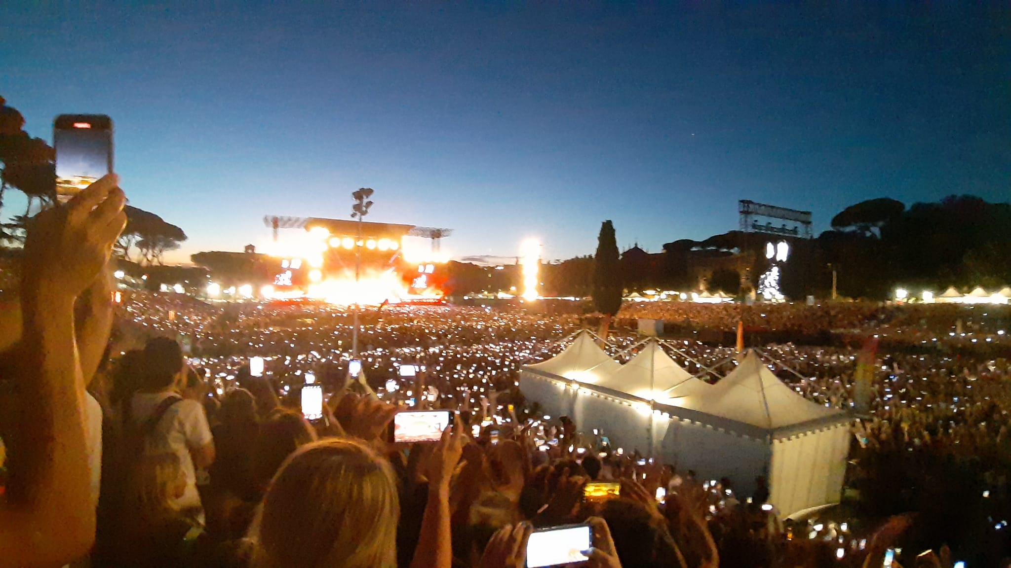 concerto Maneskin al circo massimo a Roma