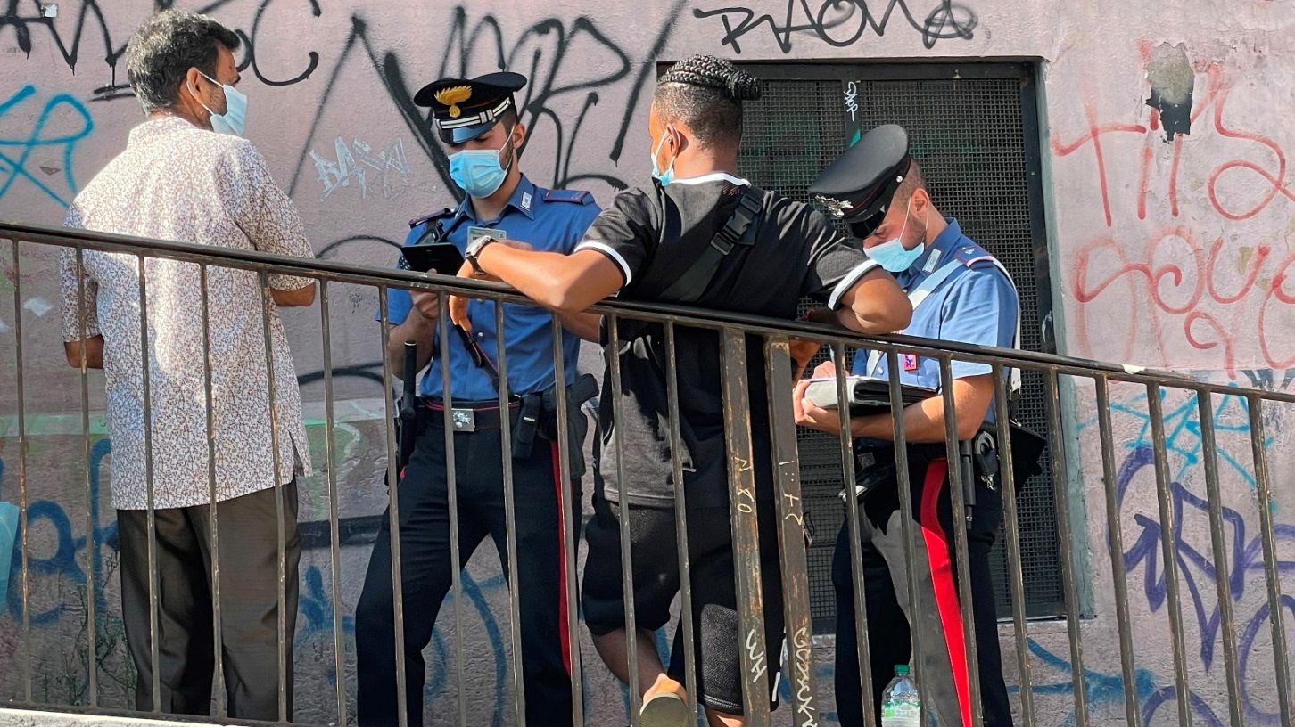 Controlli Carabinieri Esquilino