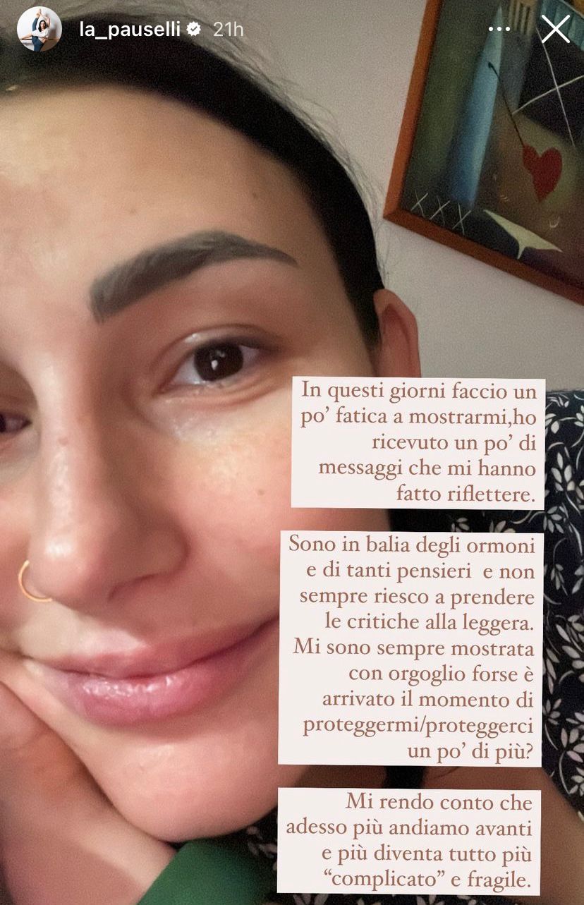 Giulia Pauelli critiche su Instagram