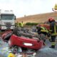 Incidente sull'A1, auto si ribalta: morte due persone