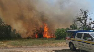 Fiamme e protezione civile per l'incendio scoppiato nel III municipio