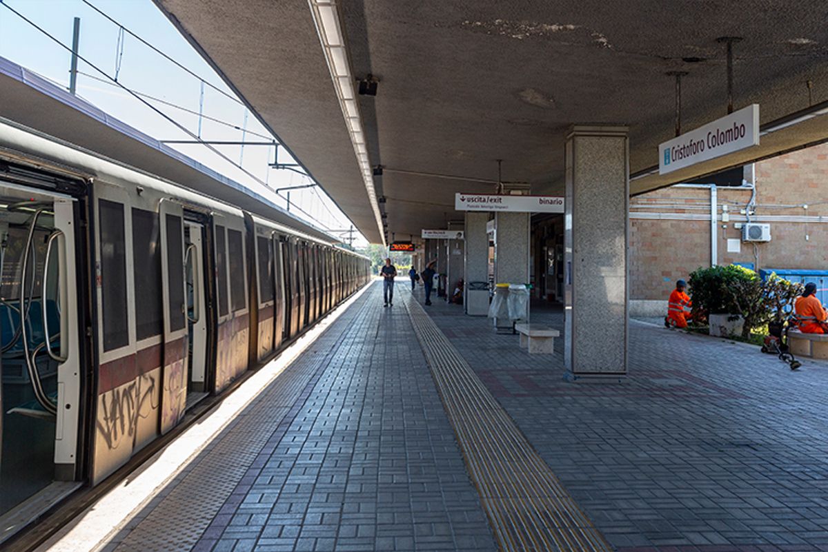 Stazione colombo chiusa per alcuni lavori dal 14 luglio 2022