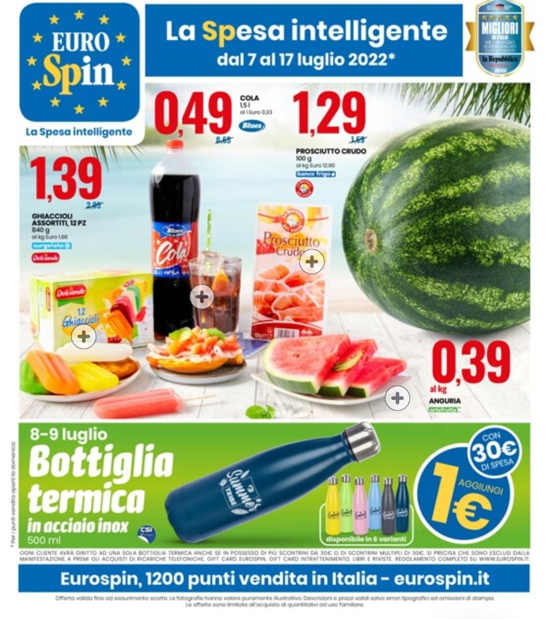 volantino Eurospin offerte