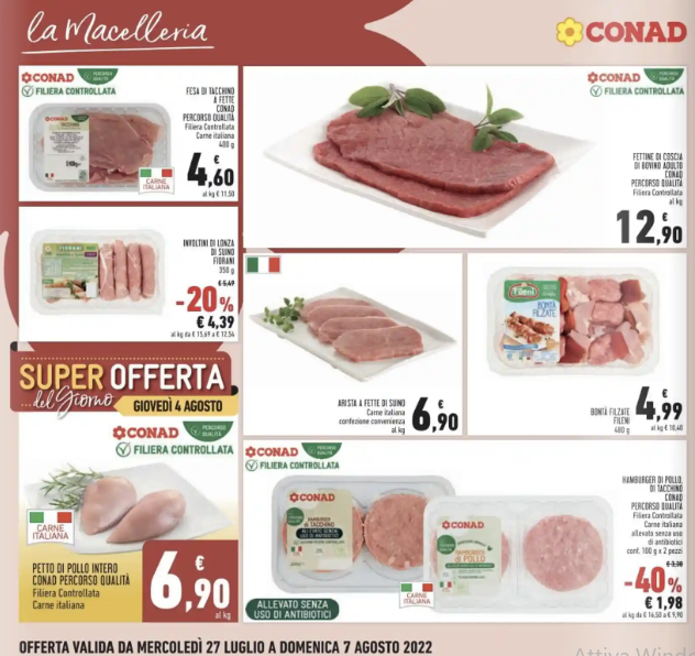 Conad offerte