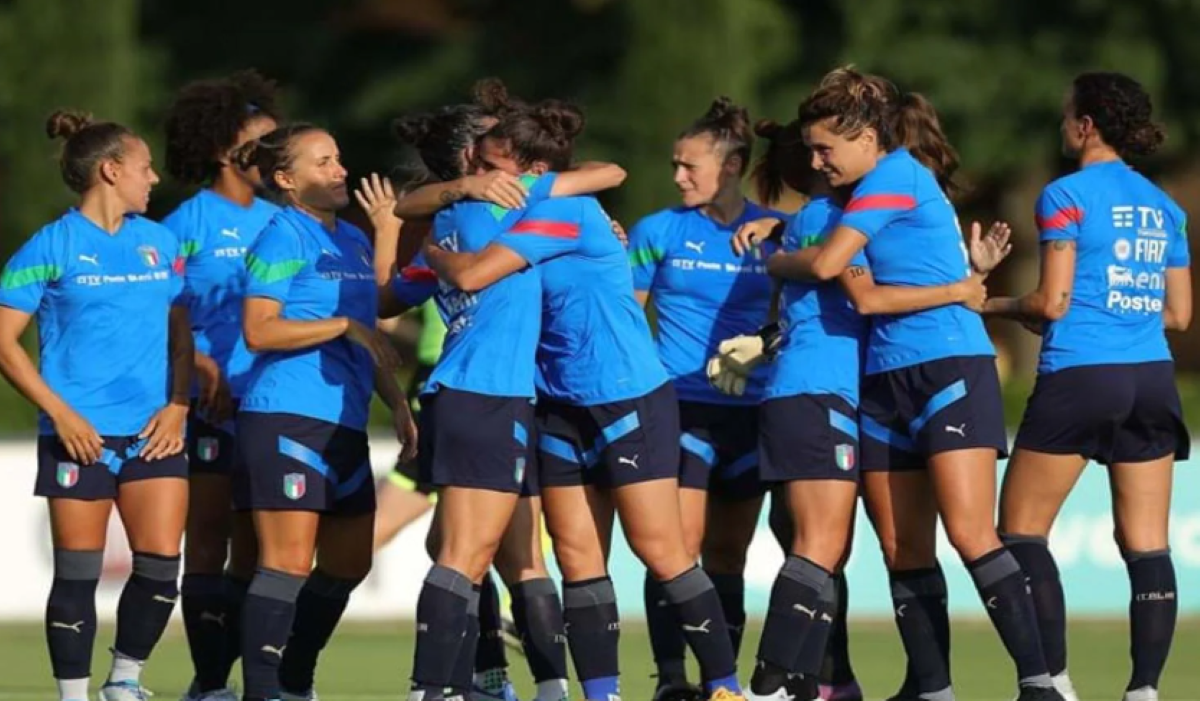 Le azzurre italiane per gli europei di calcio femminile 2022