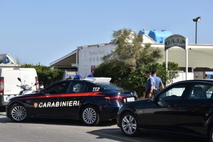 I Carabinieri a Santa Severa per il bimbo morto annegato