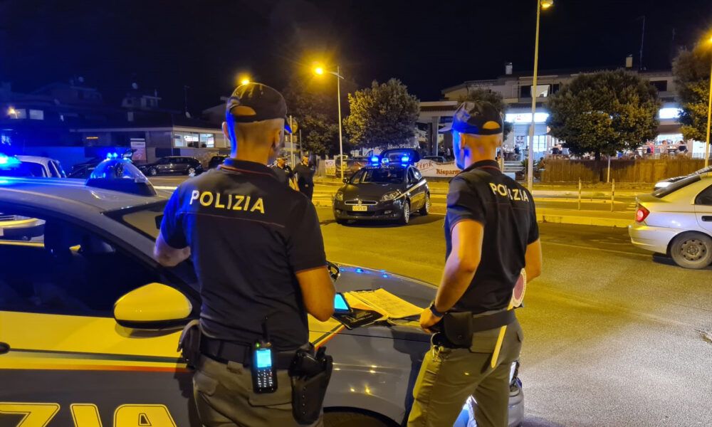 Controlli Polizia a Piazza dei Condottieri