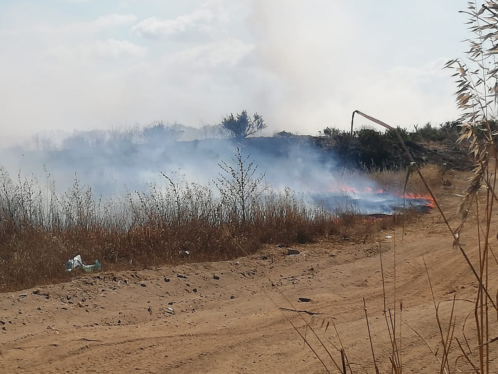 Incendio Salzare