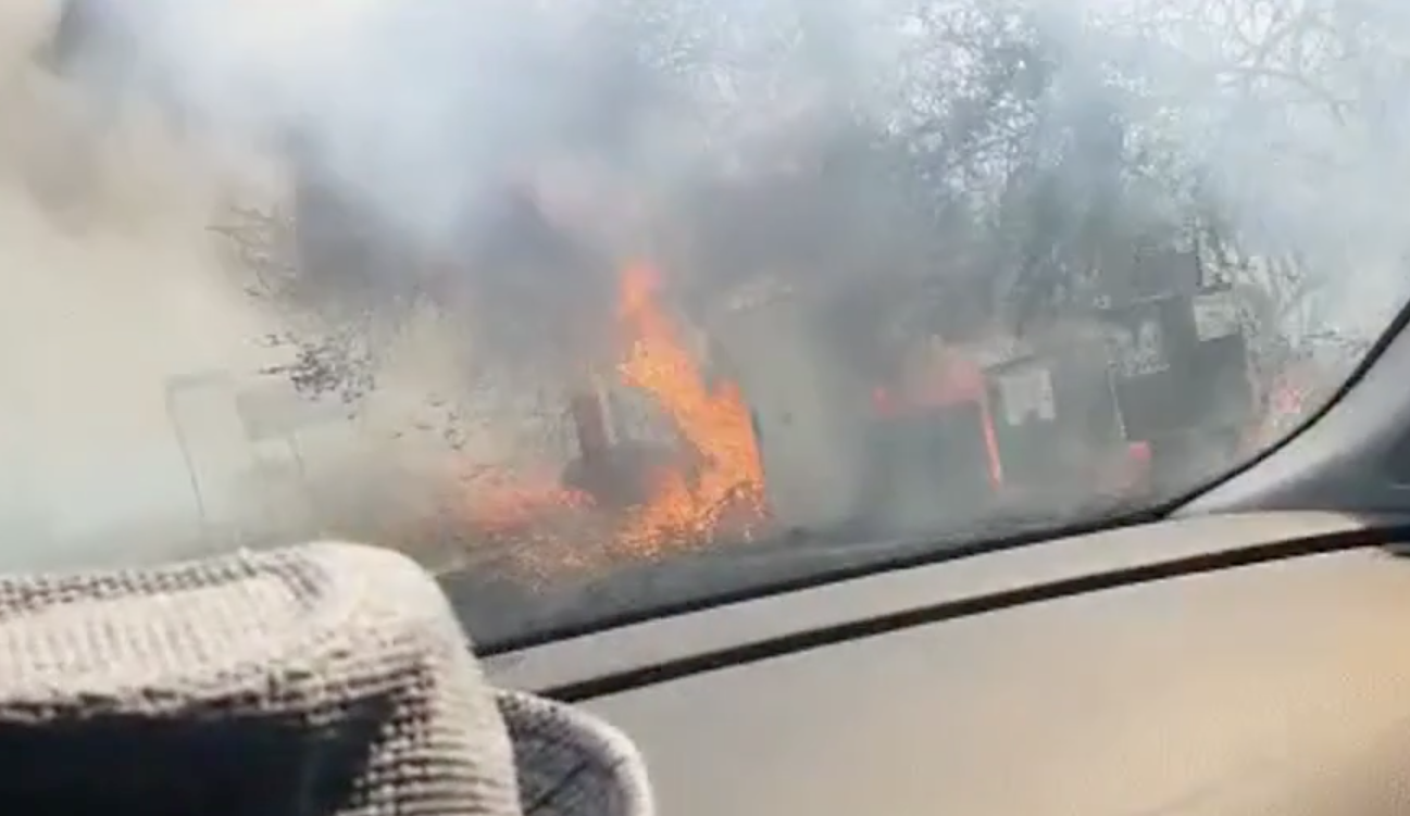 incendio Ardeatina oggi 25 luglio