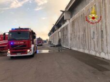 incendio Cisterna di Latina