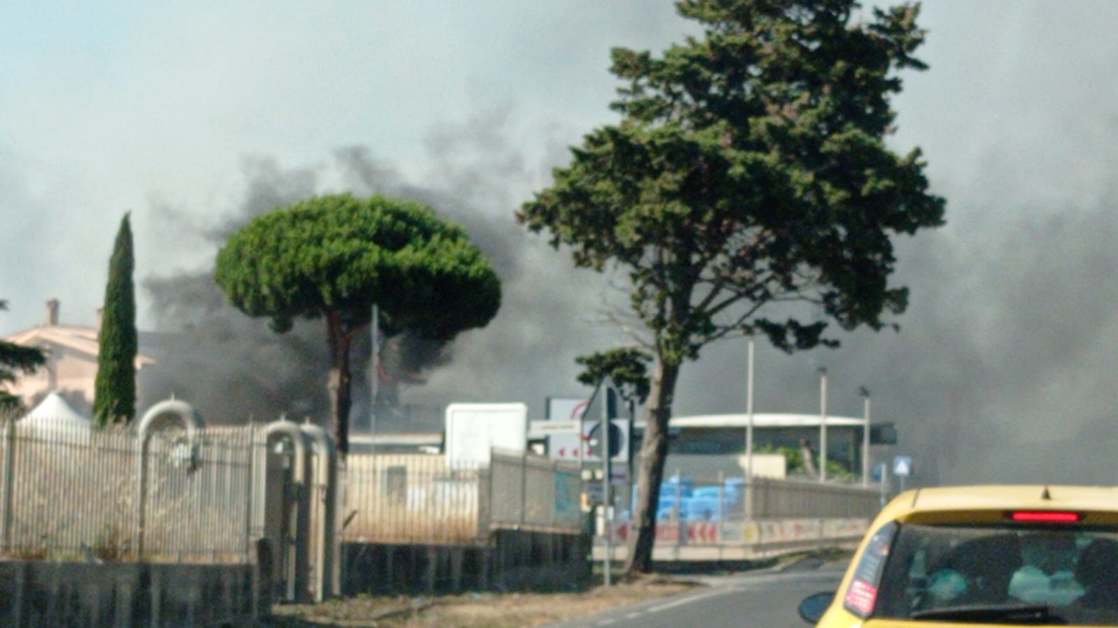 incendio Pomezia-Torvaianica