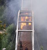 Incendio Tivoli ora